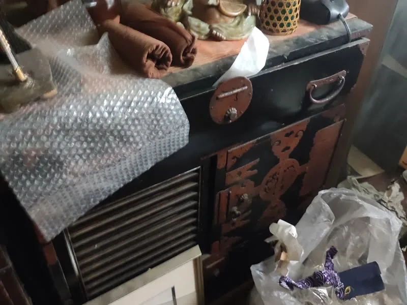 解体前の居住用不動産の室内